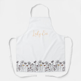 DELANTAL ARTE Y DISEÑO APRON DE COOKERY