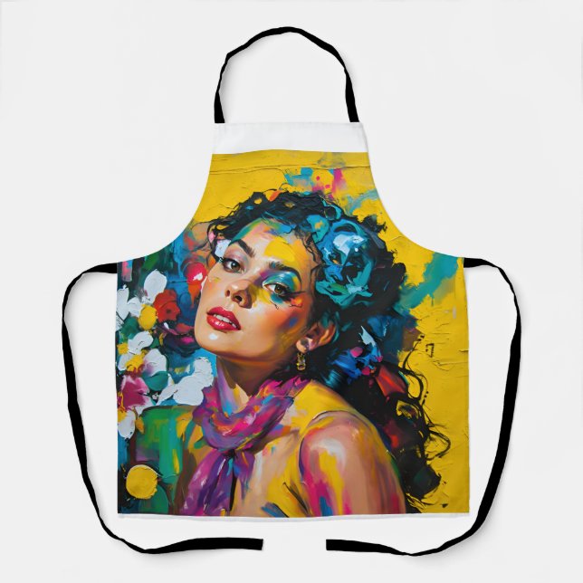 Delantal arte y mujeres (Anverso)