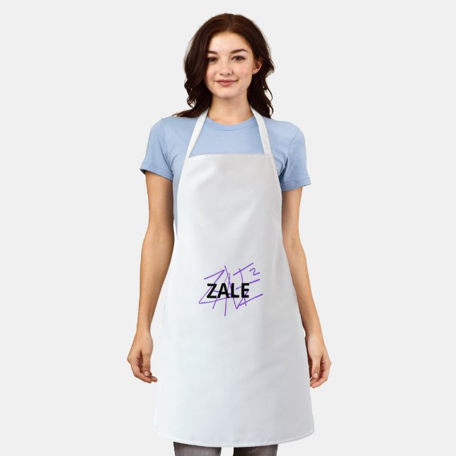 Delantal artes del logotipo de Zale (Gastado)
