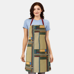 Delantal Artes y artesanías Audaz Apron Geométrico