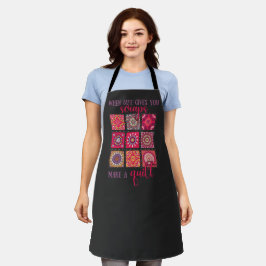 Delantal Artes y manualidades de patchwork