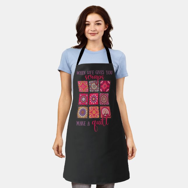 Delantal Artes y manualidades de patchwork (Gastado)