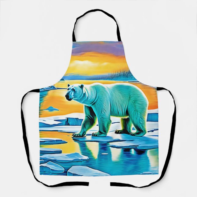 Delantal Artico Sunset Polar Majesty (Anverso)