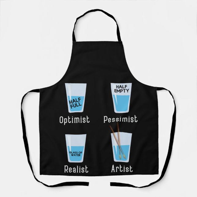 Delantal Artist Facts Funny Artists Art Teacher Artistic Gr (Anverso)