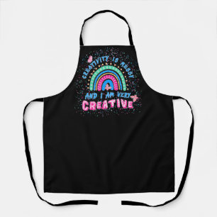 DELANTAL ARTISTA DIVERTIDO APRON, FUNNY CRAFT APRON