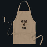 Delantal Artista En El Trabajo Pintura De Apron Creando Art<br><div class="desc">Artista en el trabajo Pintura de apron creando arte artístico - CricketDiane Art and Design 2013</div>