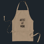 Delantal Artista En El Trabajo Pintura De Apron Creando Art<br><div class="desc">Artista en el trabajo Pintura de apron creando arte artístico - CricketDiane Art and Design 2013</div>