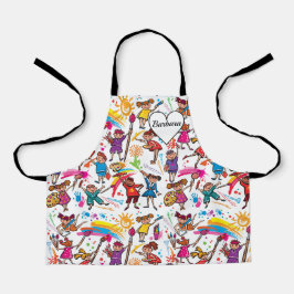 Delantal Artista Infantil Personalizado