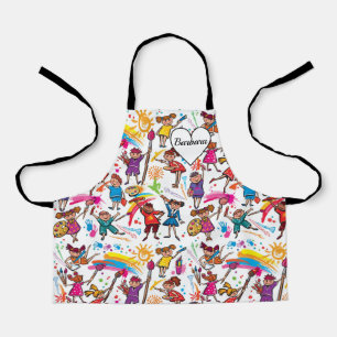 Delantal Artista Infantil Personalizado