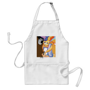Delantal Artista trabajando