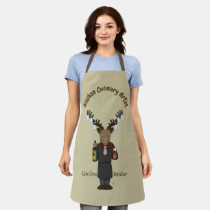 Delantal Artistas culinarios de Alaska caliboutender Apron