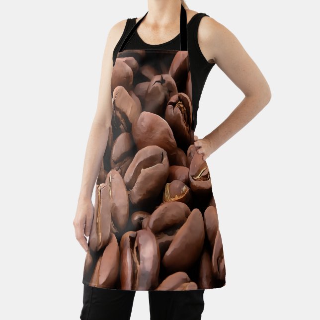 Delantal Artistic Roasted Coffee Beans (in situ)