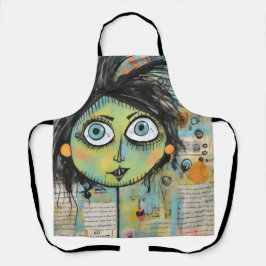 Delantal ArtLady 15 Encantadora y angustiada