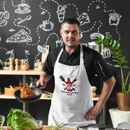 Delantal Asado personalizado de salsa espumosa