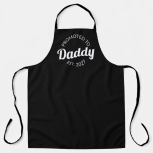 Delantal Ascendido a Papá Desde 2027 Nuevo Papá Baby Shower