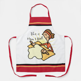 Delantal Así es como hago doblar