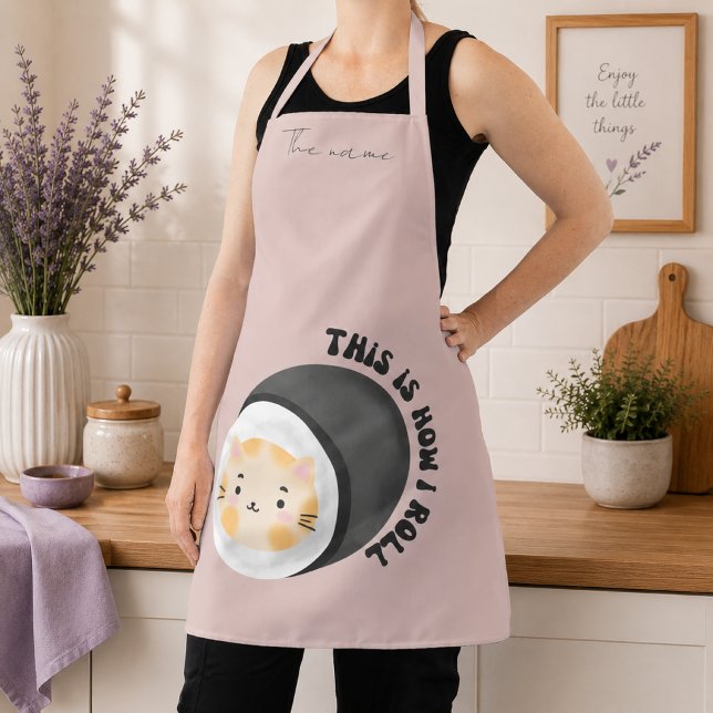 Delantal Así Ruedo Yo, Sushi (Subido por el creador)