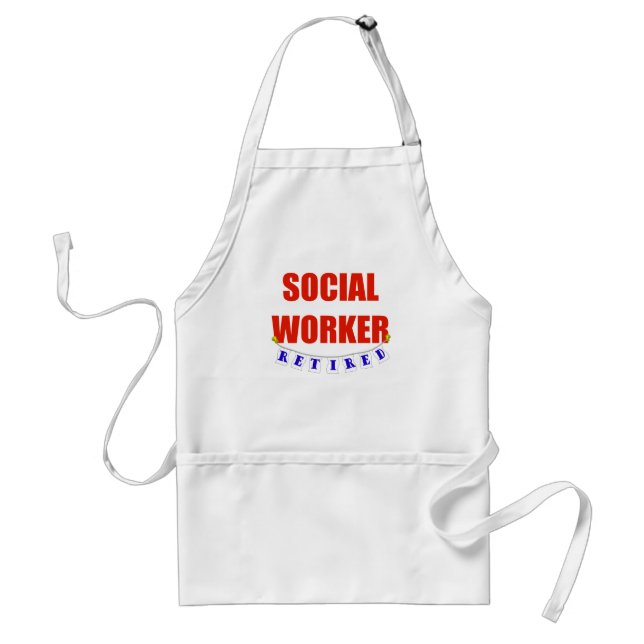 DELANTAL  ASISTENTE SOCIAL JUBILADO (Frente)