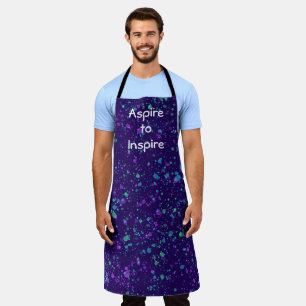 Delantal Aspirar a inspirar - Paint Splatter Apron
