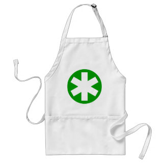 Delantal Asterisk - Verde
