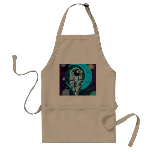 Delantal astronauta a todo color