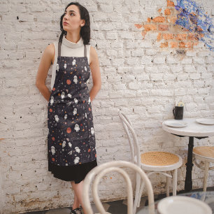 Delantal Astronauta Doodle