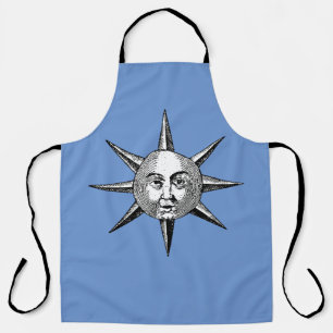 Delantal Astronomía renacentista - Cara solar