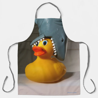 Delantal Ataque de tiburón nbd — Apron de impresión en todo