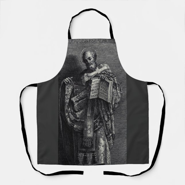Delantal Athanasius del Papa y Patriarca de Alejandría (Anverso)