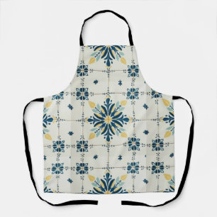 Delantal Atómico Starburst Retro Moderno de Mitad de Siglo