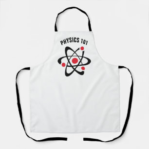 Delantal Átomos Diseño Química Ciencia Apron