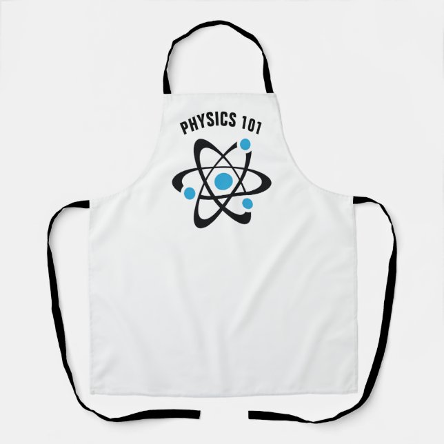 Delantal Átomos Diseño Química Ciencia Apron (Anverso)