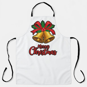 Delantal "Atractivo Navideño: Diseño Festivo de Lazos y Cam