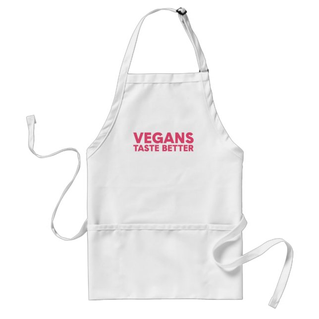 Delantal Atractivo Vegano (Frente)