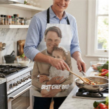 Atrevido Mejor Chef Papá Foto Personalizada