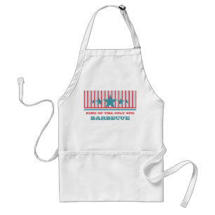 Delantal Audaz 4 de julio Estrellas y Rayas Apron