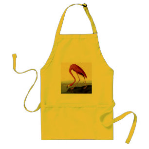 Delantal Audubon American Flamingo