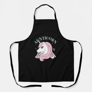 Delantal Aunticorn tía unicornio tía sobrina sobrina herman