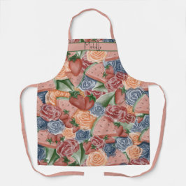 Delantal Aussie Summer Vibes - sandía y fresas