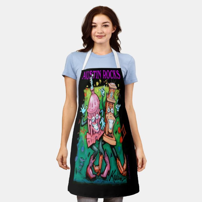 Delantal Austin Rocks (Gastado)