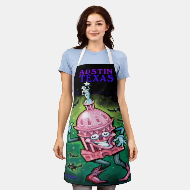 Delantal Austin Texas Apron (Gastado)