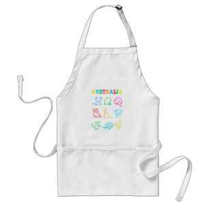 Delantal Australia Day Toddler Shirt Funny Animals Australi