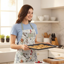 Delantal Australiana Koala Cockatoos Proteas Personalizadas