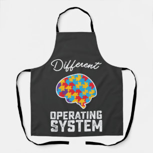 Delantal Autismo Sistema Operativo Diferente Neurodiversida