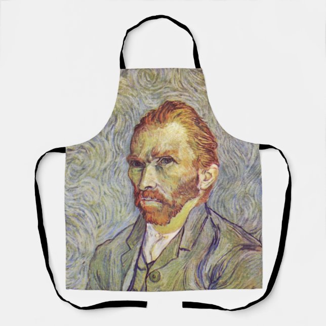 Delantal Auto-retrato Vincent Willem van Gogh (Anverso)