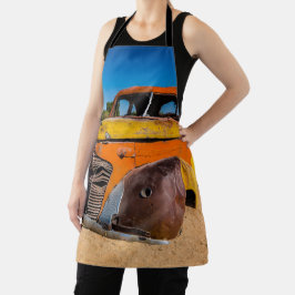 Delantal Auto viejo y abandonado en Solitaire, Namibia