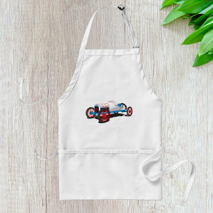 Delantal Auto Vintage Race Car Classic