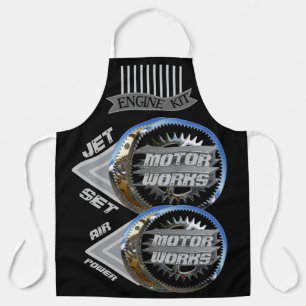 Delantal Automóviles de Jet Set