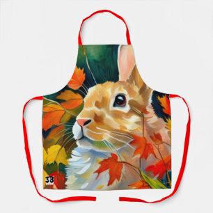 Delantal Autumn Bunny
