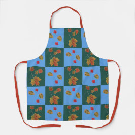 Delantal Autumn Eye Candy Checks apron